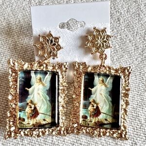 Guardian Angel Artwork earrings